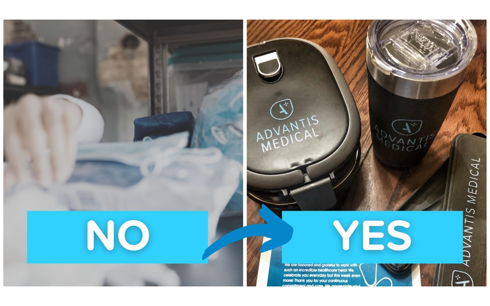 Gifts nurses want for nurse week: quality and functional swag.