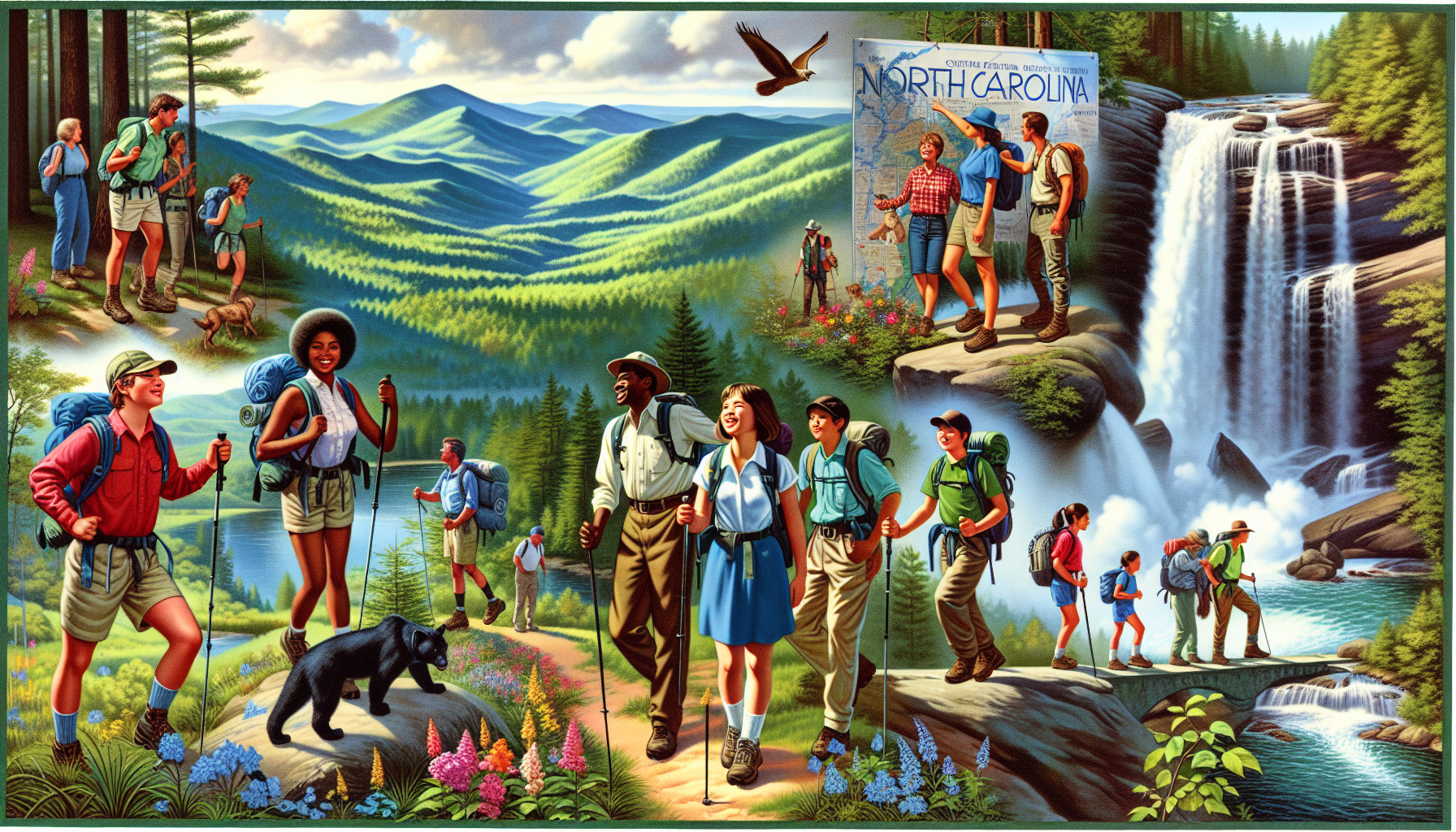 Exploring outdoor activities in North Carolina